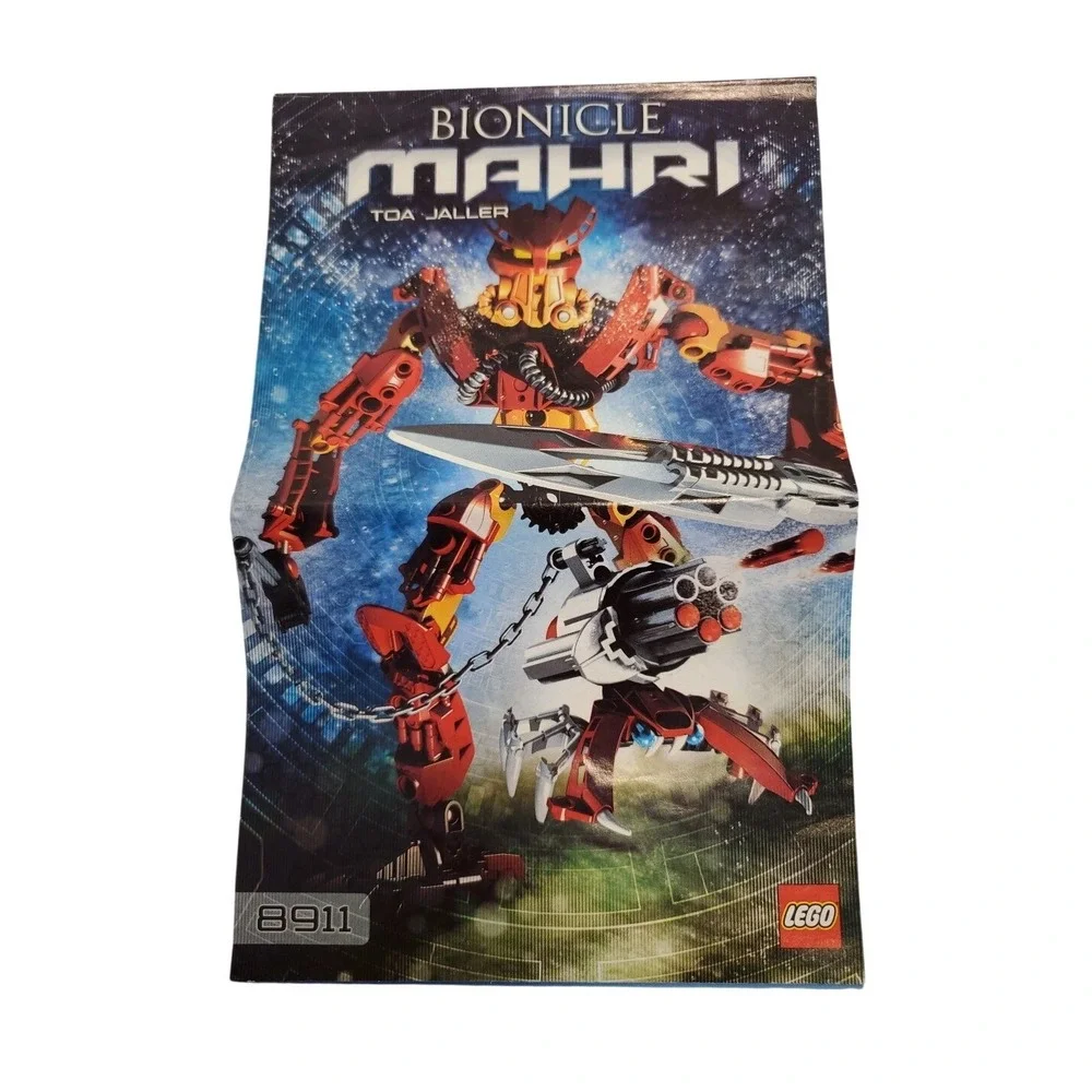 LEGO Bionicle Mahri‎ Toa Jaller 8911 Instruction Manual Only 2007 Booklet